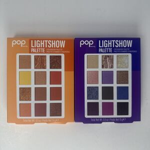 Pop Beauty Light Show Palette Set of 2 Eyeshadow Palette New